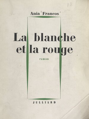 cover image of La blanche et la rouge